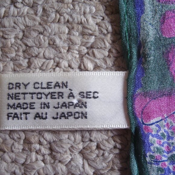 Vintage Vana Silk Square Scarf - Picture 4 of 6